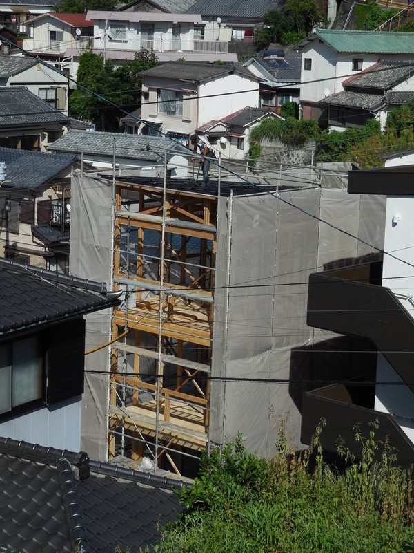 3階建の家ができるまで（4）